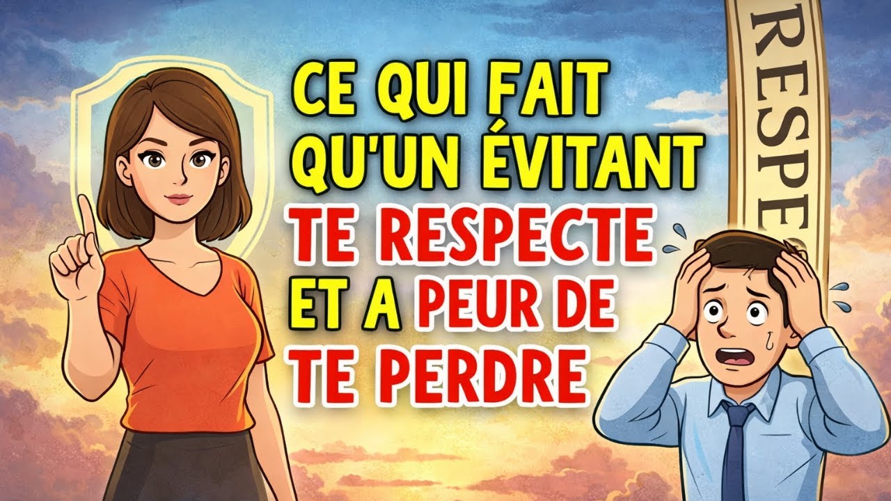 VOICI CE QUI FAIT QU’UN ÉVITANT TE RESPECTE VRAIMENT ET CRAINT DE TE PERDRE