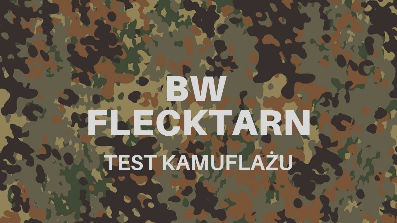 BW Flecktarn | TEST kamuflażu