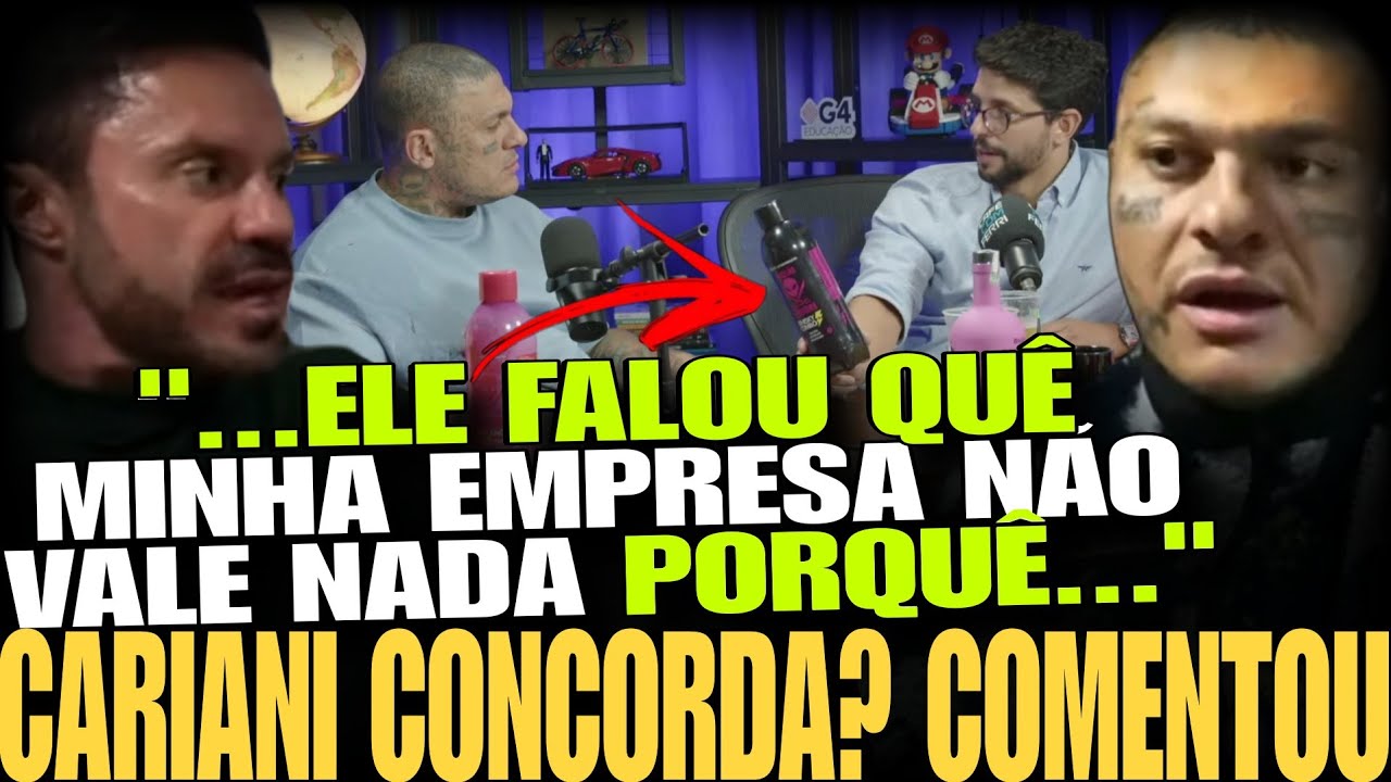 SÓCIO DO TOGURO FICOU P#TO OUVINDO ISSO, CARIANI COMENTA SOBRE VEJA!
