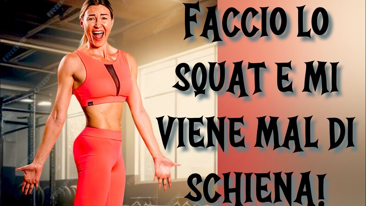 Non fare questo errore durante lo squat!