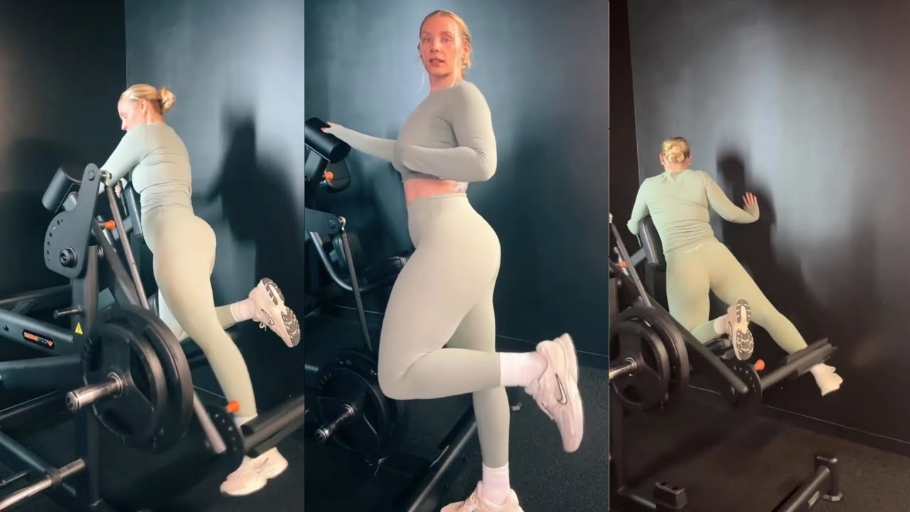 Тренировка для ягодиц и ног 💪 | Программа тренировок для девушек из спортзала