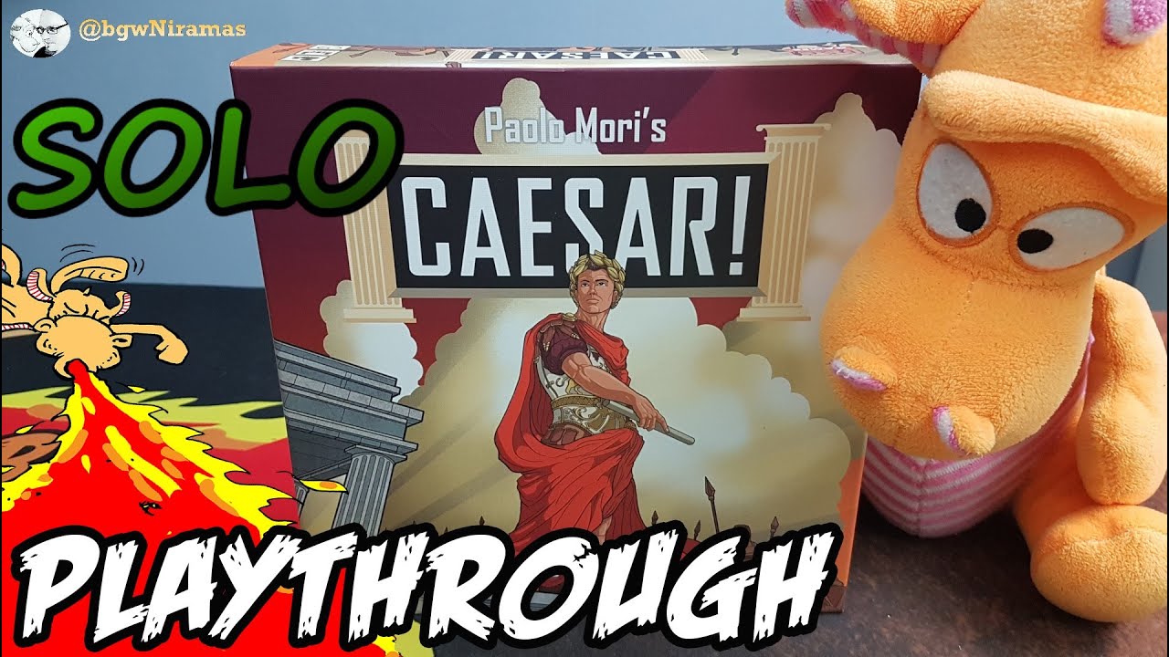 Caesar!: Seize Rome in 20 Minutes! - Solo Playthrough
