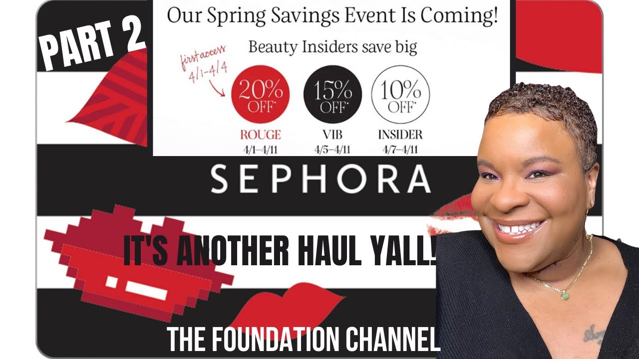 SEPHORA SPRING SALE PT2
