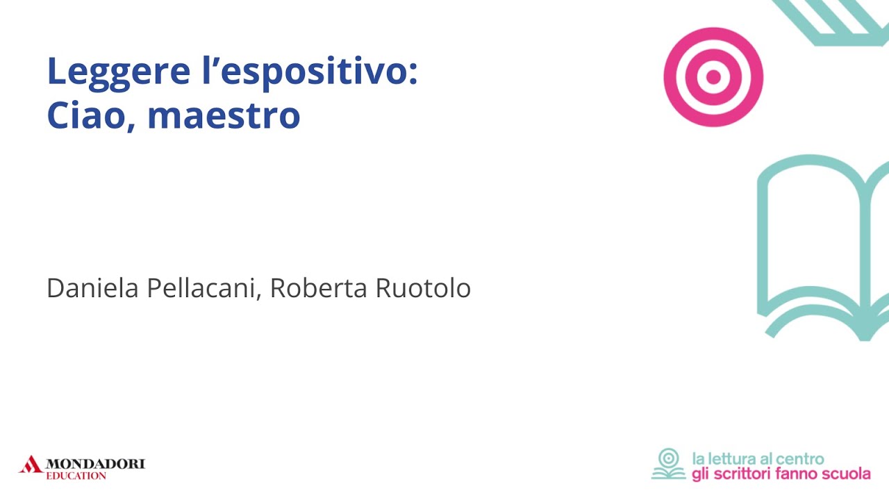 Leggere l’espositivo: Ciao, maestro | Daniela Pellacani, Roberta Ruotolo