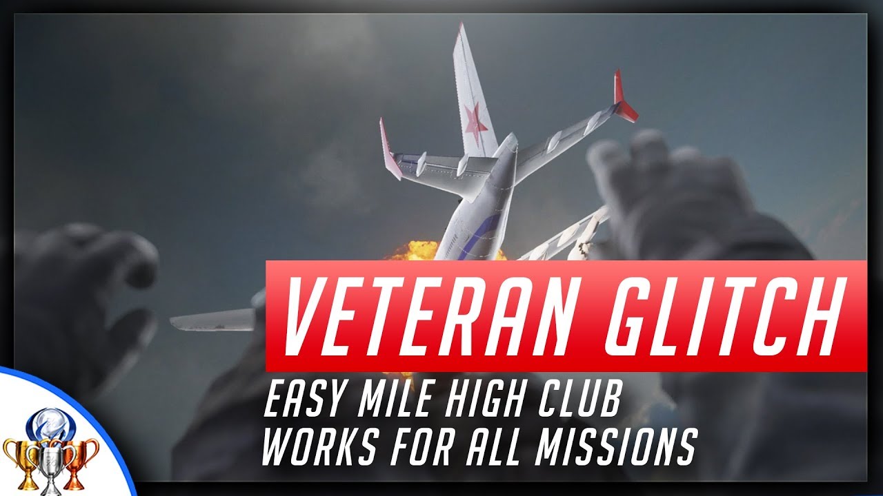 EASY Call of Duty Modern Warfare Remastered Veteran Mile High Club Glitch - Earn Veteran on Recruit