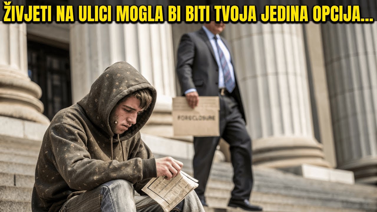 Na stubištu banke, tinejdžer je plakao s obavijesti o ovrsi u rukama, ali kad je otvorio tajnu…