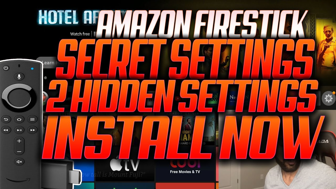 AMAZON FIRESTICK SECRET SETTINGS 2 HIDDEN SETTINGS | FIRE TV HIDDEN SETTINGS