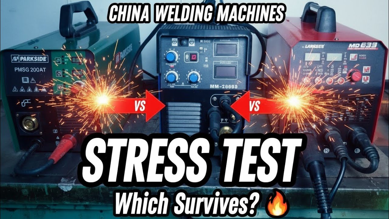 Stress test of Chinese welding machines