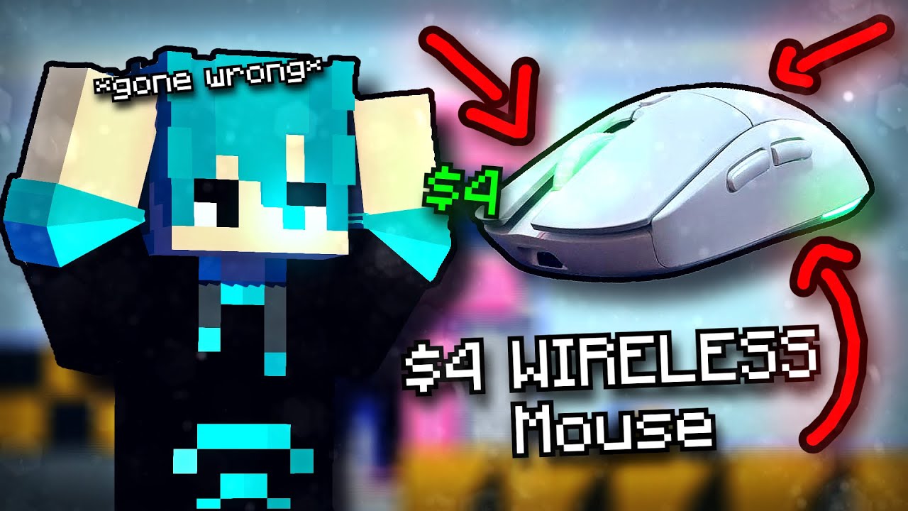 Playing With A $4 WIRELESS Gaming Mouse?? *BIG MISTAKE*