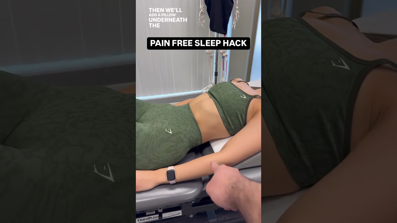 Sleep Better with Spinal Stenosis, Arthritis, and Morning Tension: Dr. Sina&rsquo;s Sleep Position Hack