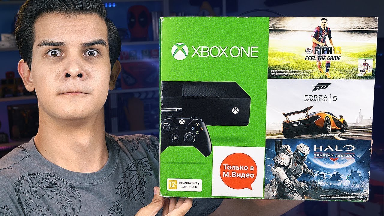 XBOX ONE ЗА 4000 РУБЛЕЙ!