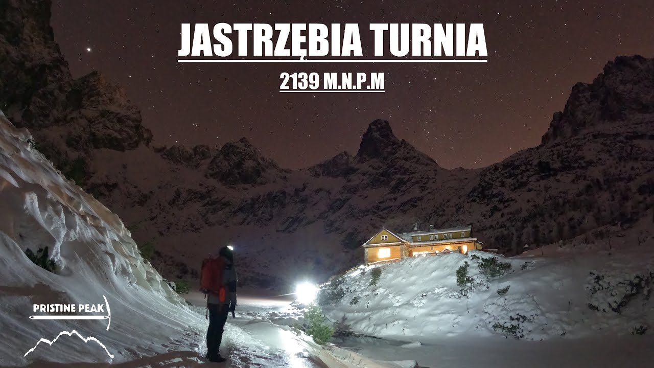 Tatry - Jastrzębia Turnia przez Dolinę Kieżmarską (wejście zimowe)
