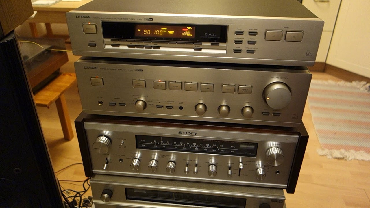 Luxman A 373 T 353 Saba Acoustic Monitor 140