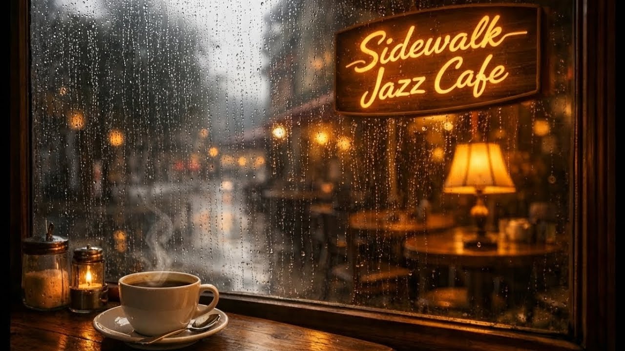 Rainy Café Jazz | Smooth Jazz & Coffeehouse Ambience
