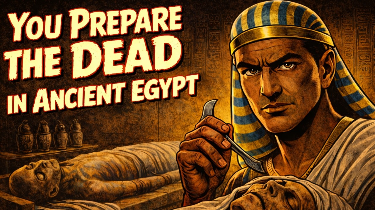 Historic Sleep Stories - You are an Embalmer in Ancient Egypt      #sleepstories