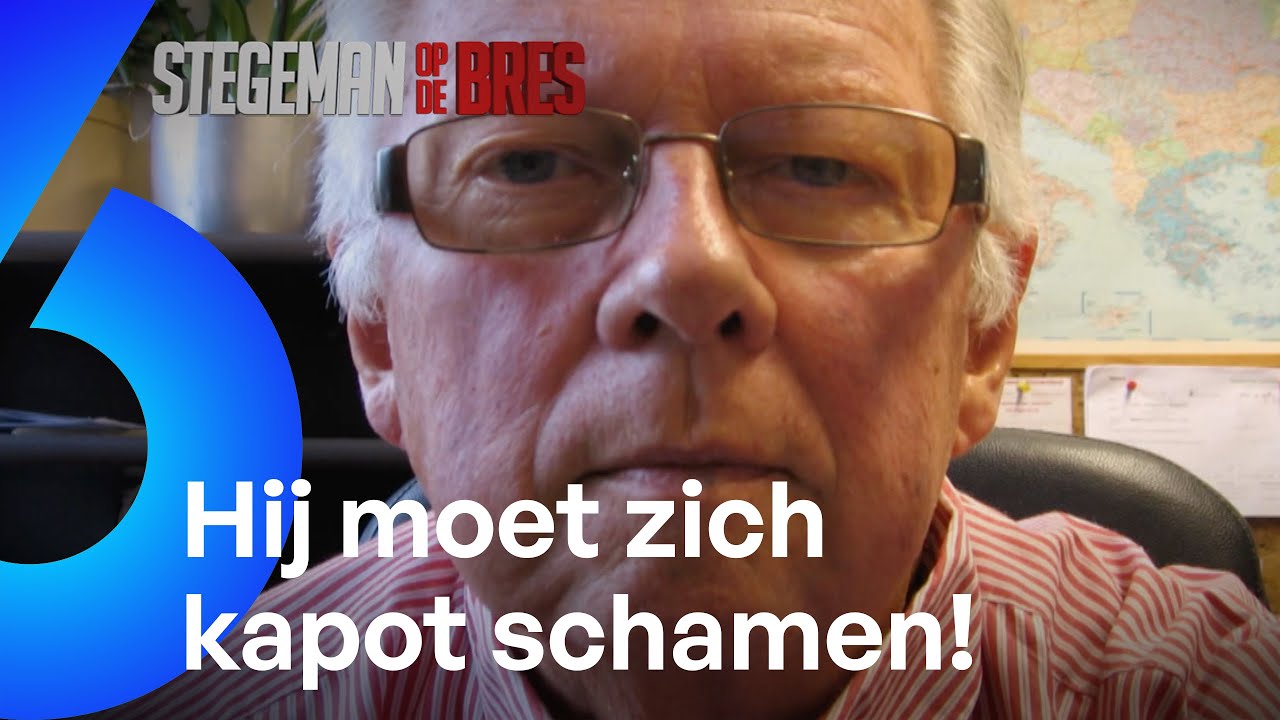 OUDE meesteroplichter Adriaan K. laat MEER DAN EEN MILJOEN verdwijnen! | Stegeman op de Bres