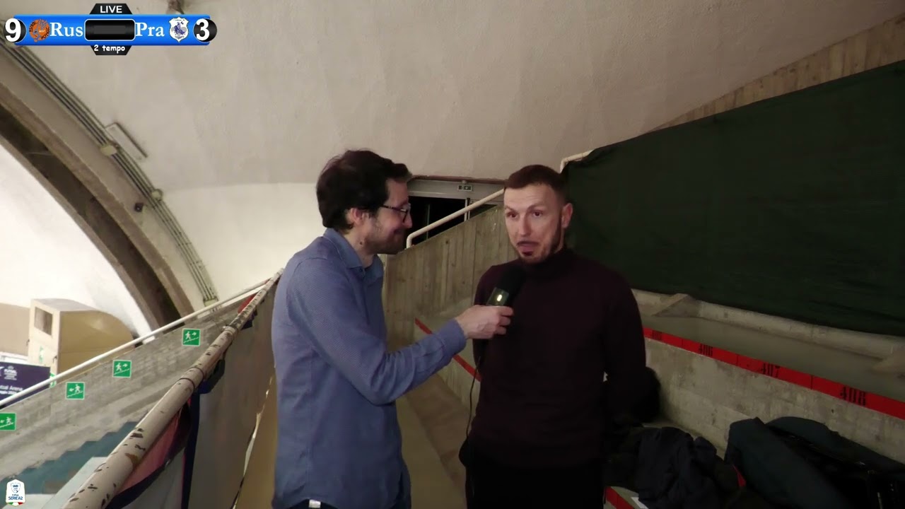 INTERVISTE POST GARA FUTSAL RUSSI VS MONTEBIANCO PRATO C5 SIMONE BOTTACCINI