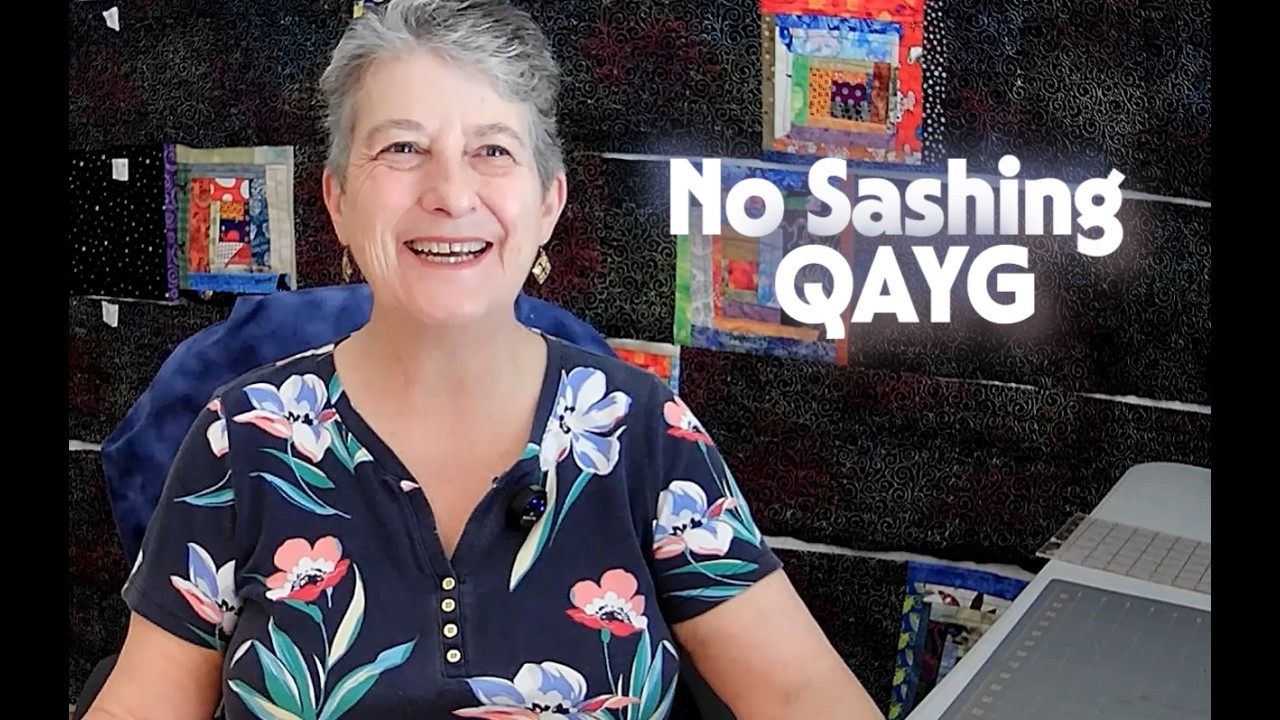 Quilt-as-you-go:  NO sashing, NO hand sewing, FOUR easy steps