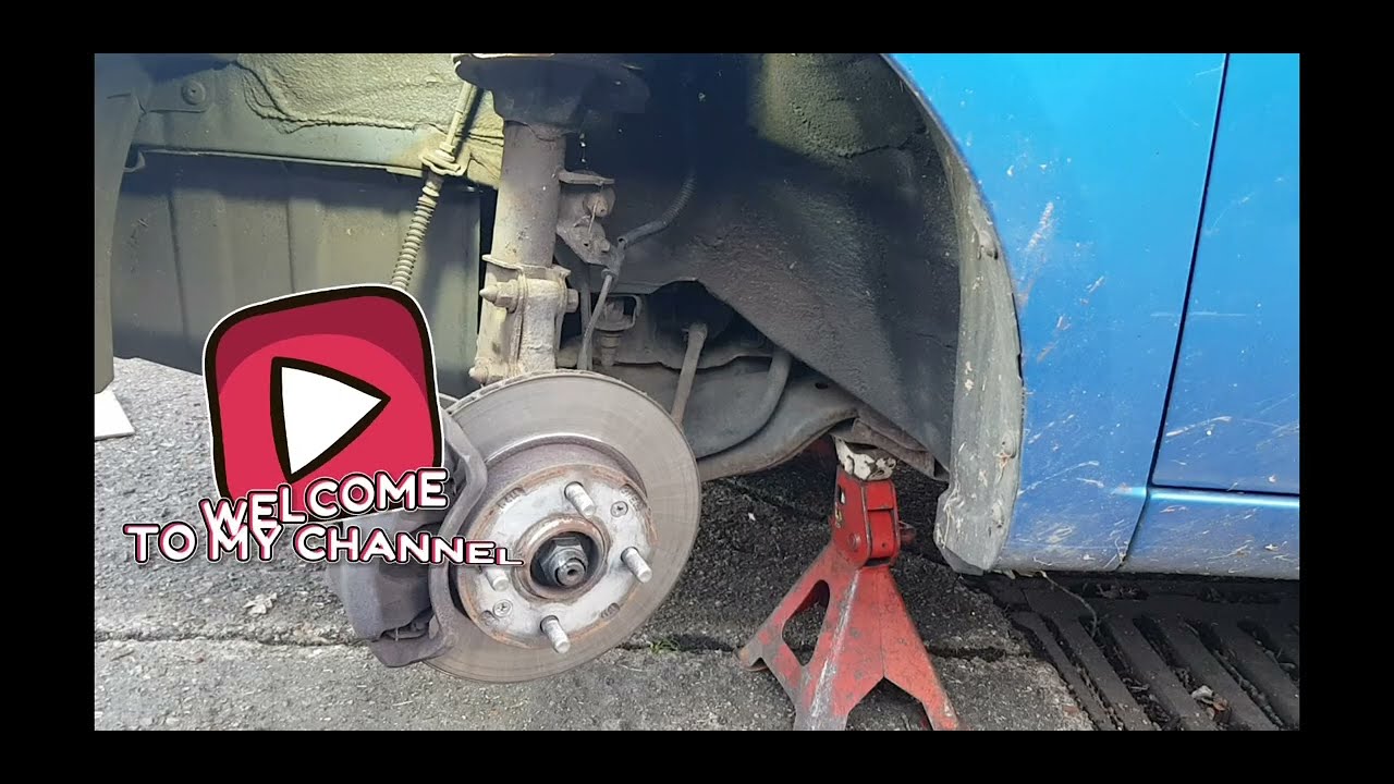 09 Hyundai i10 front disc & pads replacement