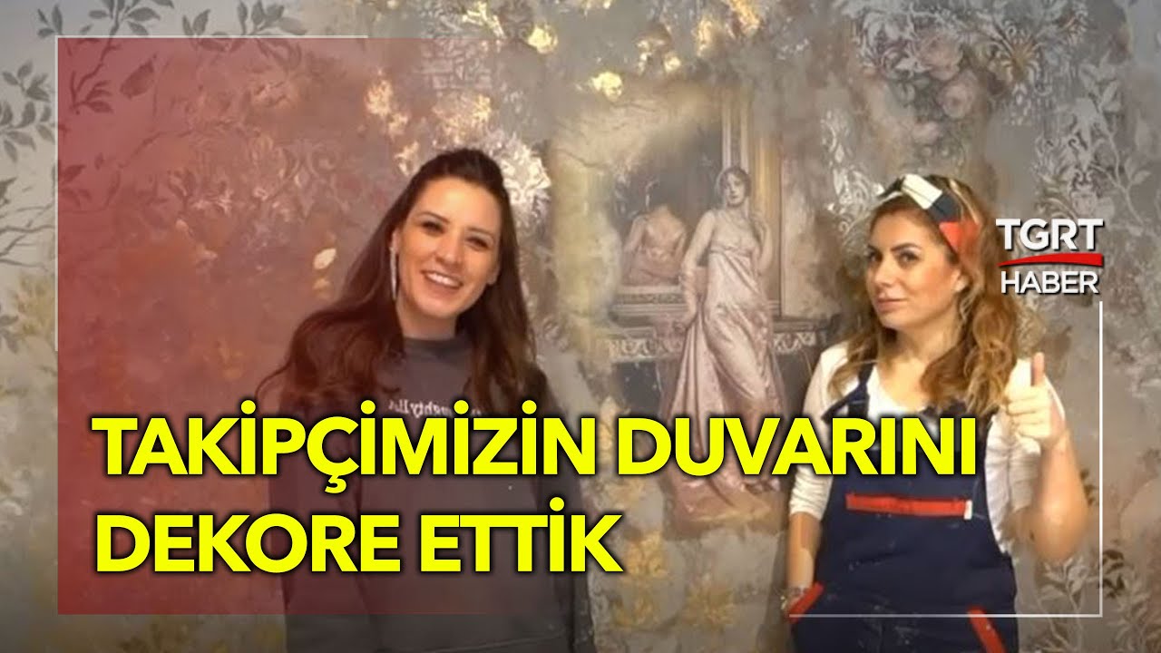 Takipçimizin Duvarını Dekore Ettik, Yeniledik - Tacihan Yongacı ile Dekotrend