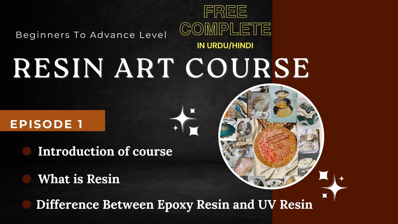 Resin Art Course | Episode 1 | Beginner's to Advance Level