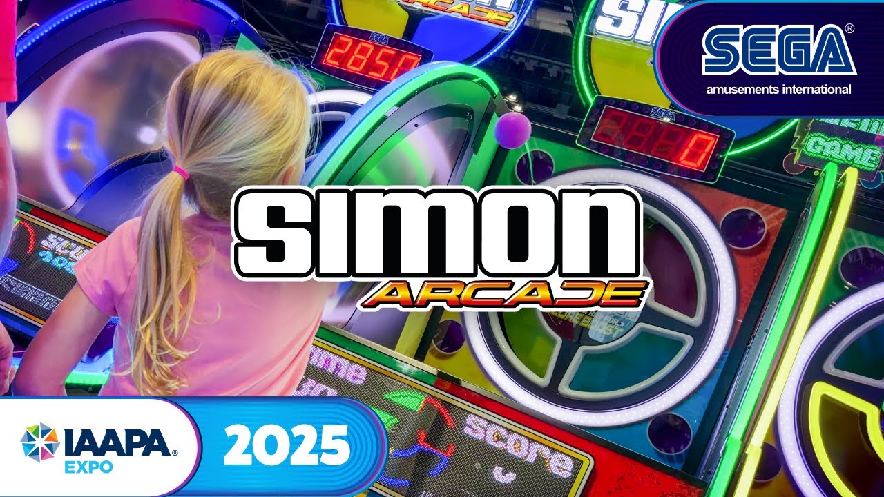 Simon Arcade @ IAAPA Expo | Sega Amusements