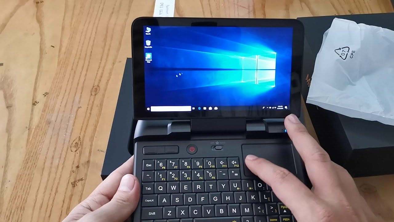 Laptop bỏ túi,máy tính bảng tablet windows, Mini PC GPD Micro (Chip 4 nhân, DDR 4 8G, SSD M2 128G)