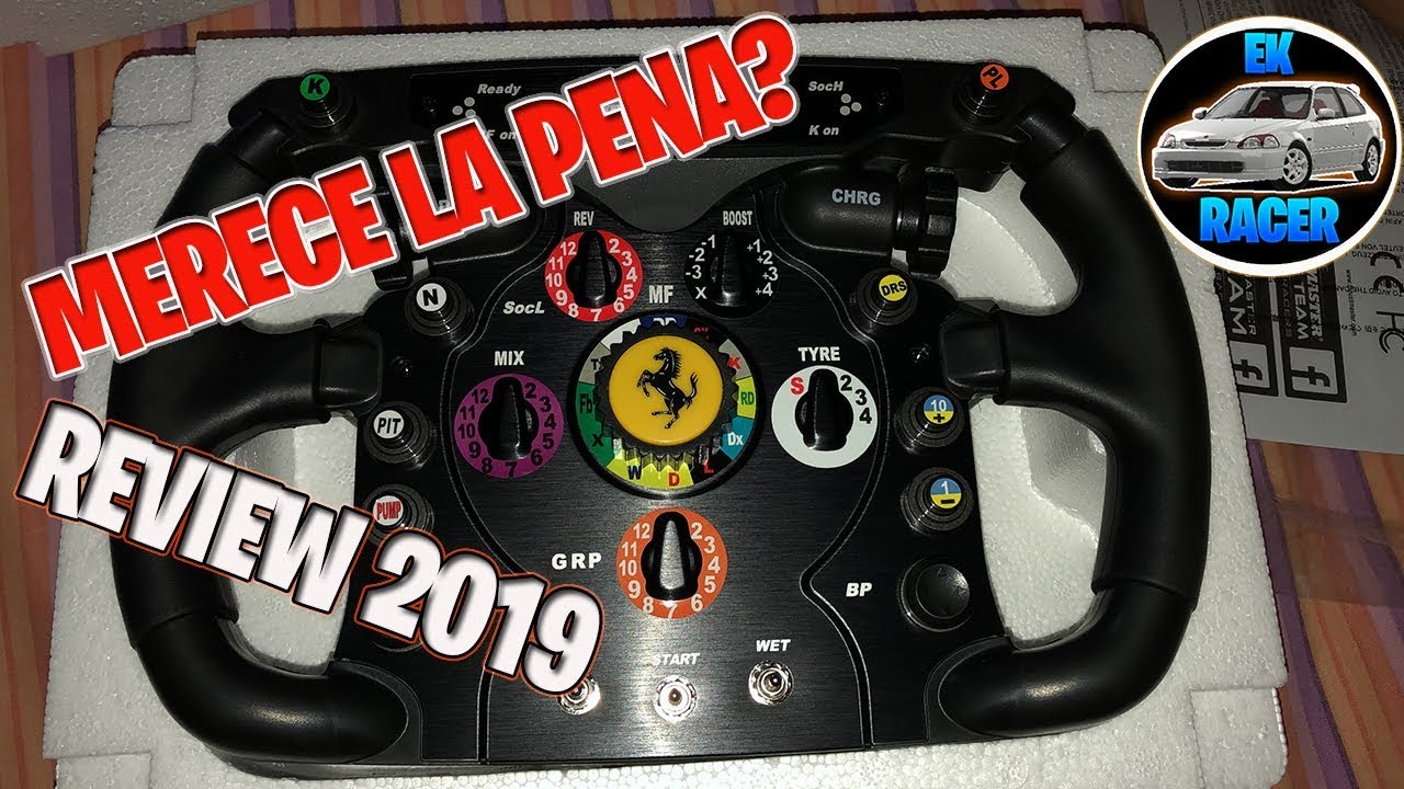 Thrustmaster F1 Wheel REVIEW Analisis en Español + GAMEPLAY