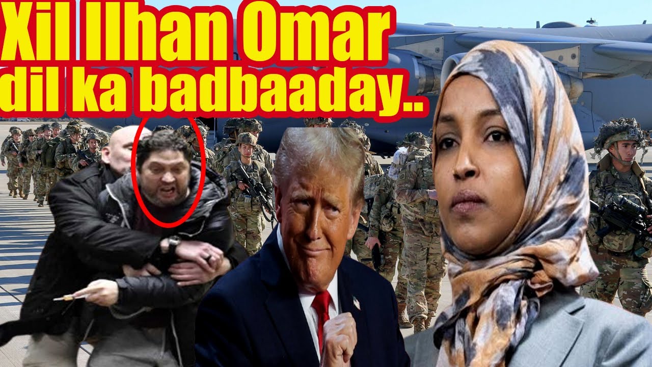 DEG DEG Ciidamo la wareegay Villa Hargeysa & Dagaal laga cabsi qabo, Xil Ilhan Omar isku day dil ka