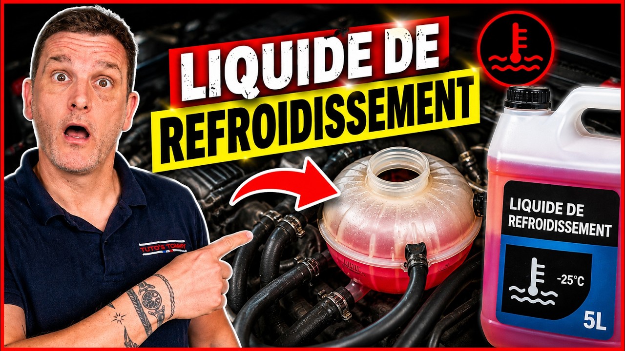"TUTO" Remplacer / Purger Liquide De Refroidissement👌...