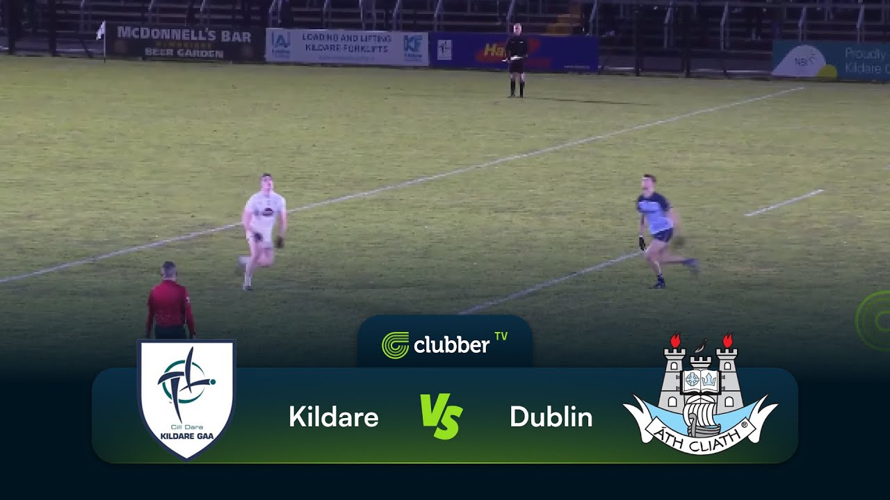 Kildare vs Dublin | O'Byrne Cup S-Final | 10/01/26