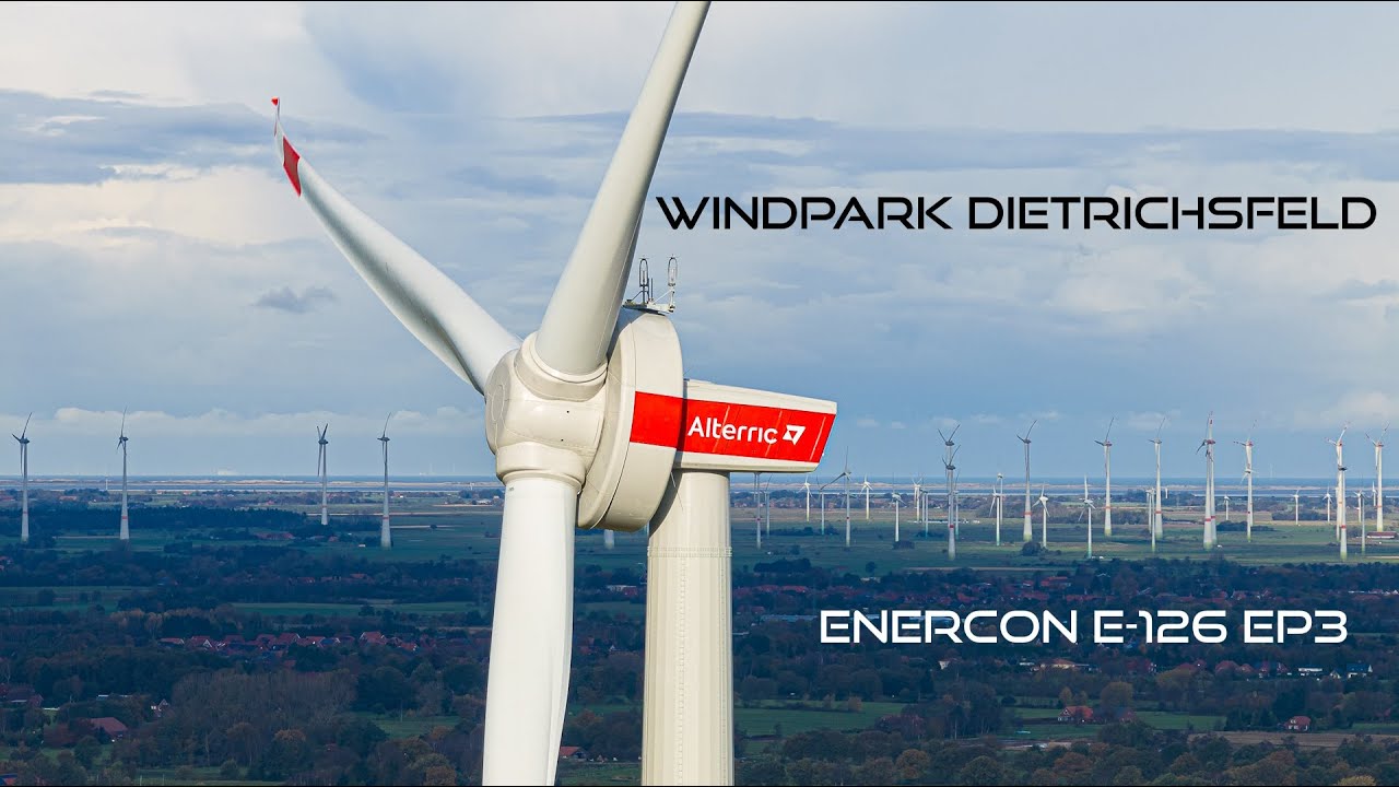Windpark Dietrichsfeld in Betrieb | ENERCON E-126 EP3 | DJI MAVIC 3 PRO
