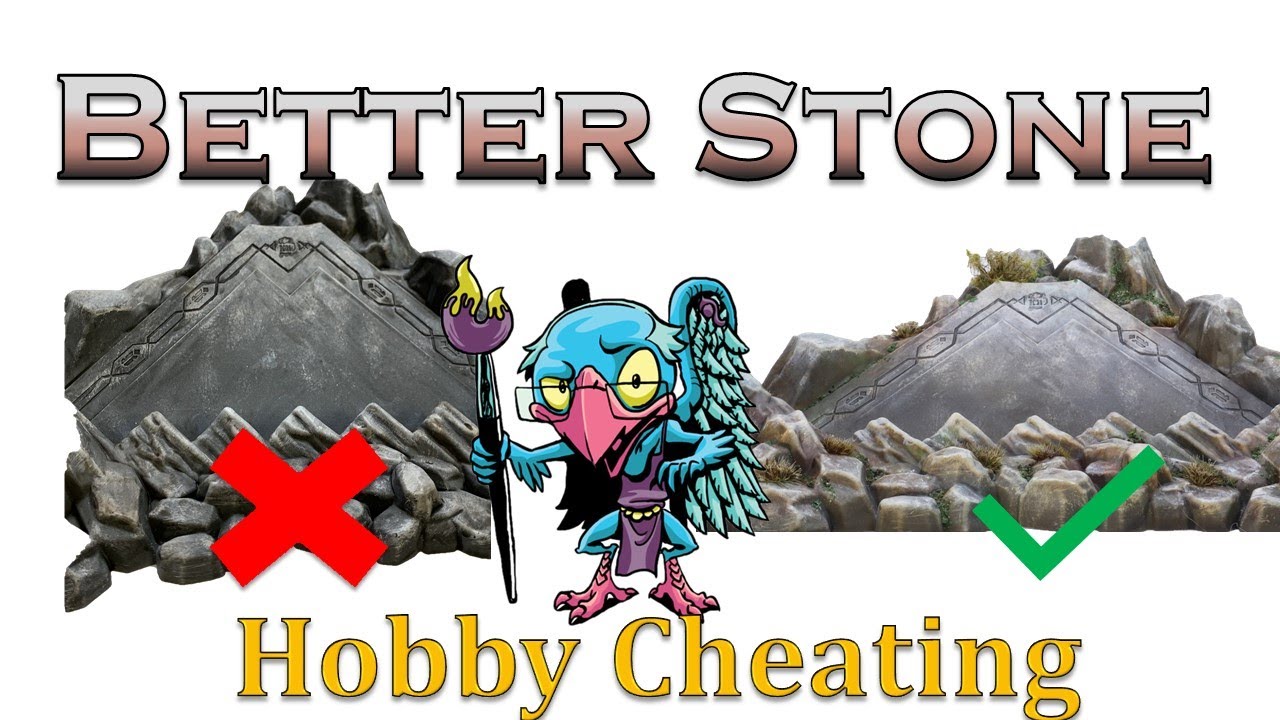 Painting Better Looking Stone - Hobby Cheating 291