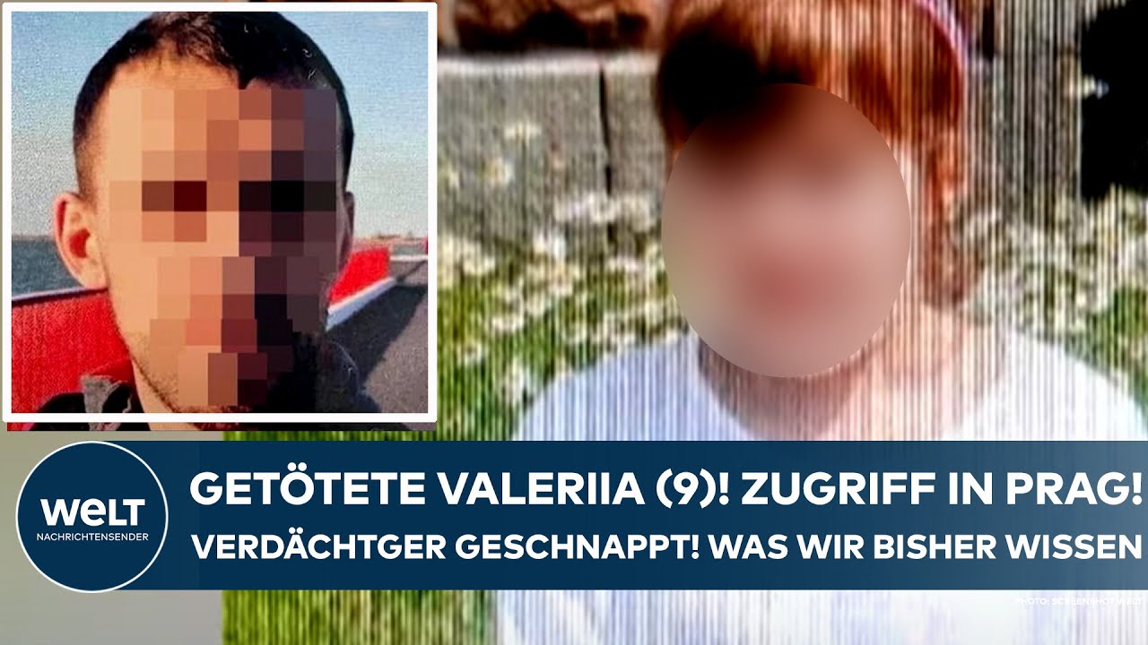 DÖBELN: Getötete Valeriia (9)! Zugriff in Prag! Polizei schnappt Verdächtigen! Was wir bisher wissen