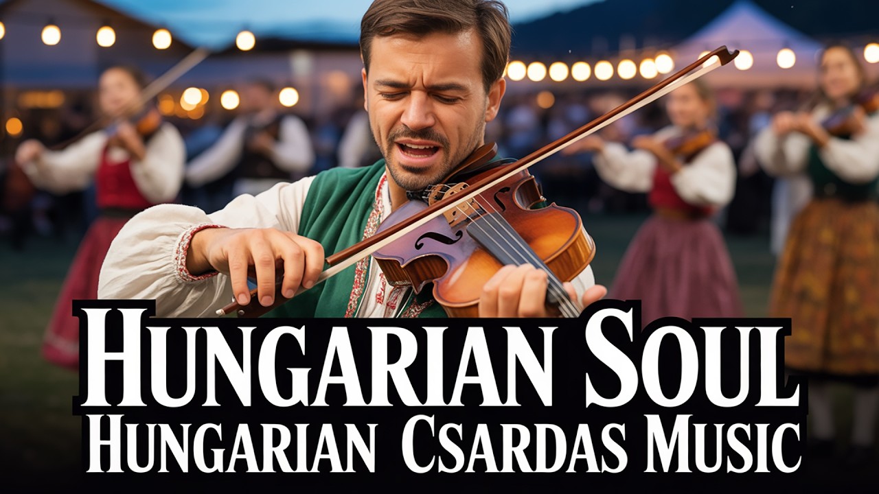 Traditional Hungarian Csardas Instrumental Music — Energetic Folk Dance & Emotional Melodies