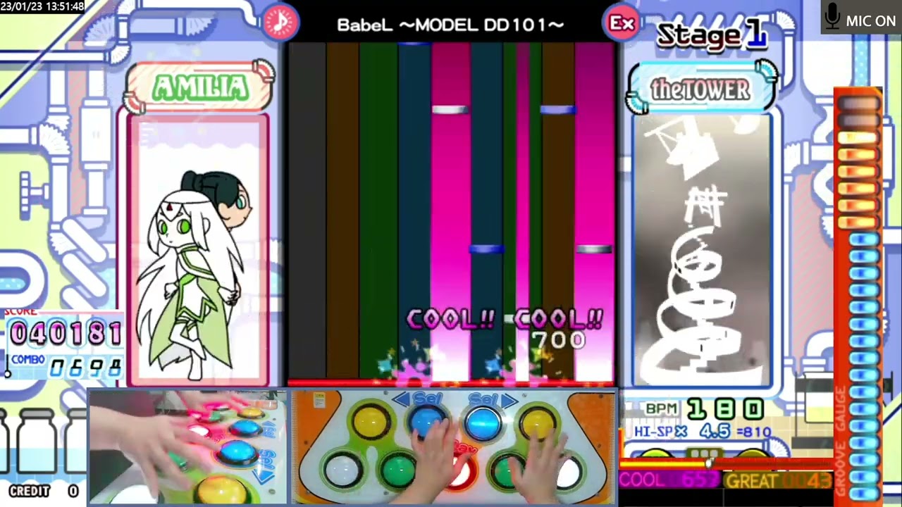[Pop'n music] Babel ~MODEL DD101~ EX PERFECT