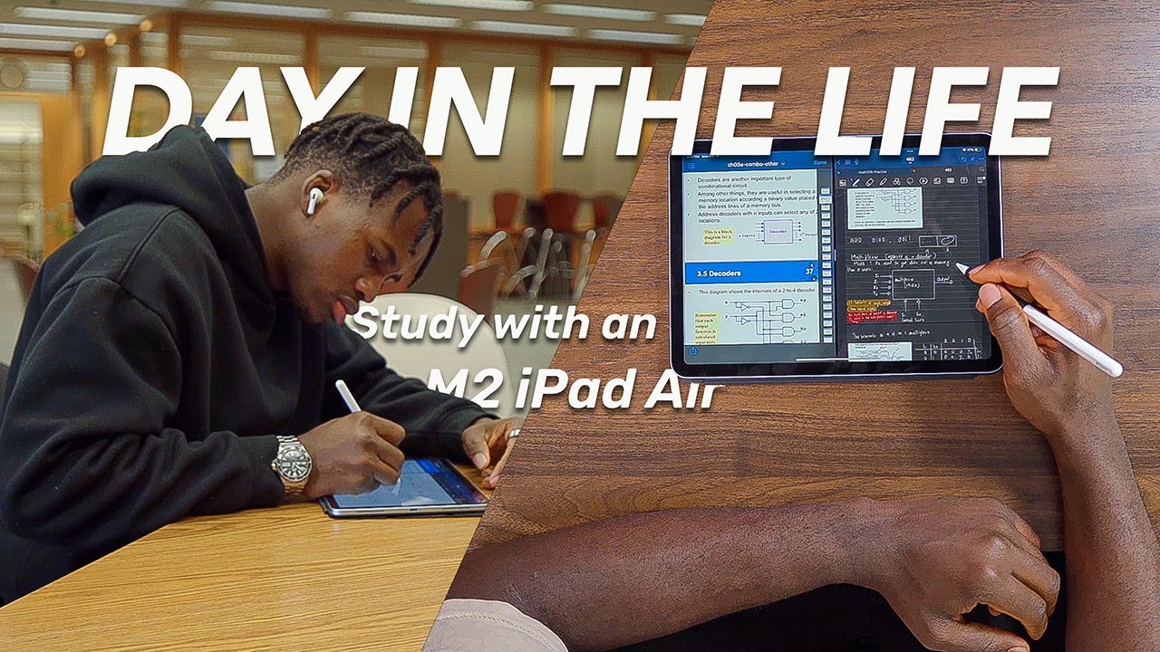 M2 iPad Air - Productive Day In The Life - Students Perspective