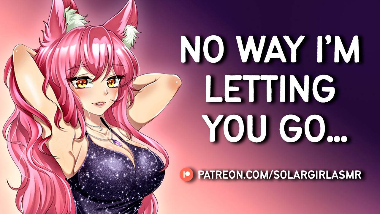 Kitsune Boss Seduces You to Stay | Sensual Close Whispers | Ear Massage ASMR Soft Dom GF Kisses F4A