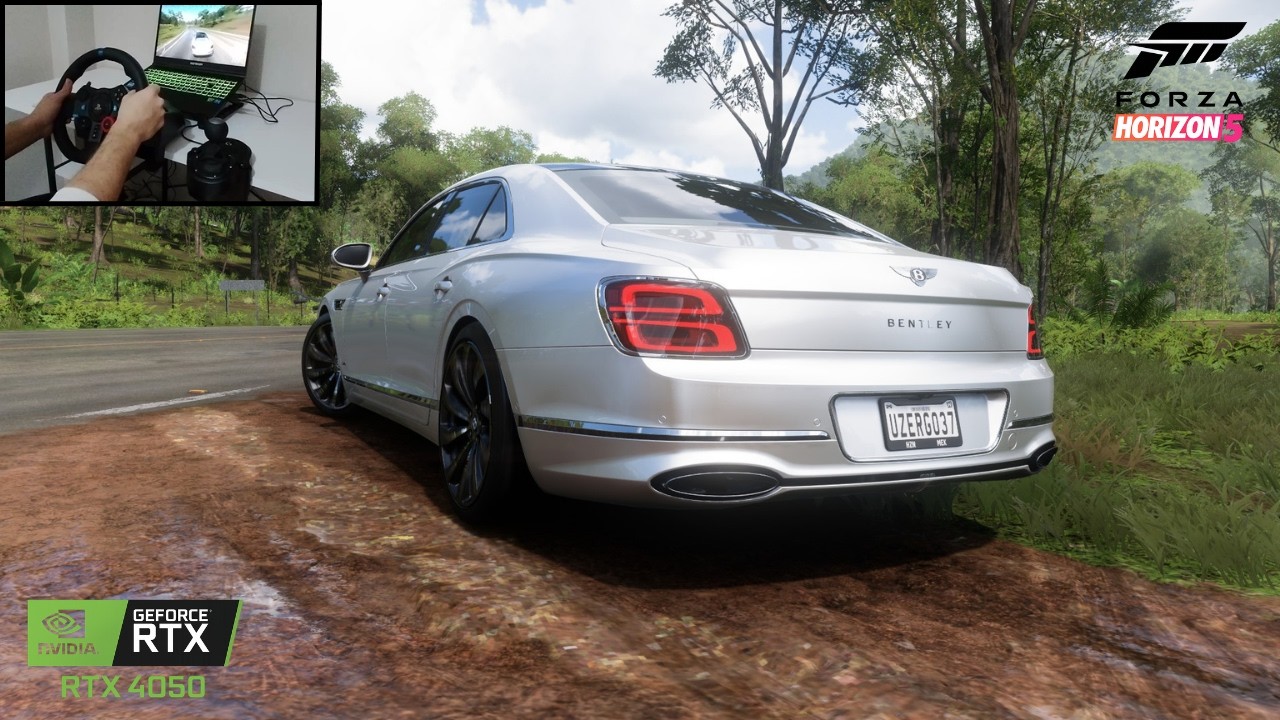 Bentley Flying Spur | Forza Horizon 5 | Steering Wheel Gameplay