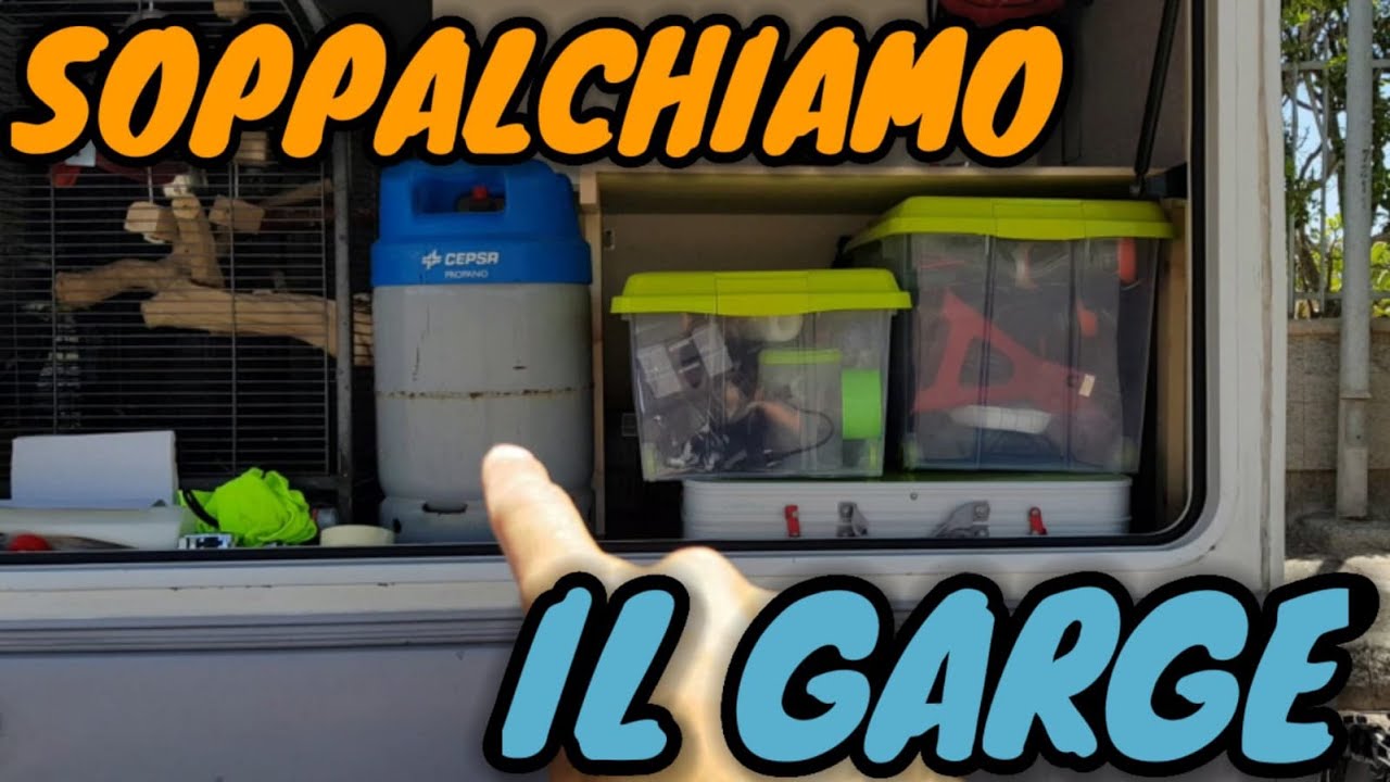 CAMPER : come ampliare il garage a basso costo