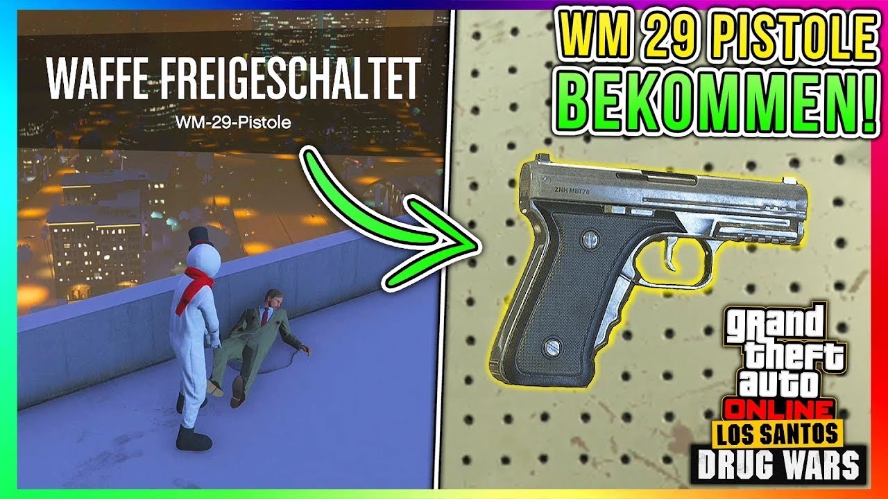 GTAV ONLINE - SCHNELL DIE WM29 PISTOLE (WEAZEL PLAZA EVENT) FREISCHALTEN!
