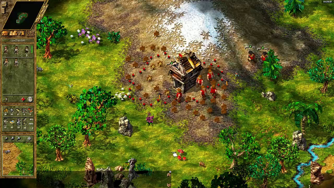 SPEEDRUN || Die Siedler 4 || Dunkle Volk Kampagne || Mission 4 in 