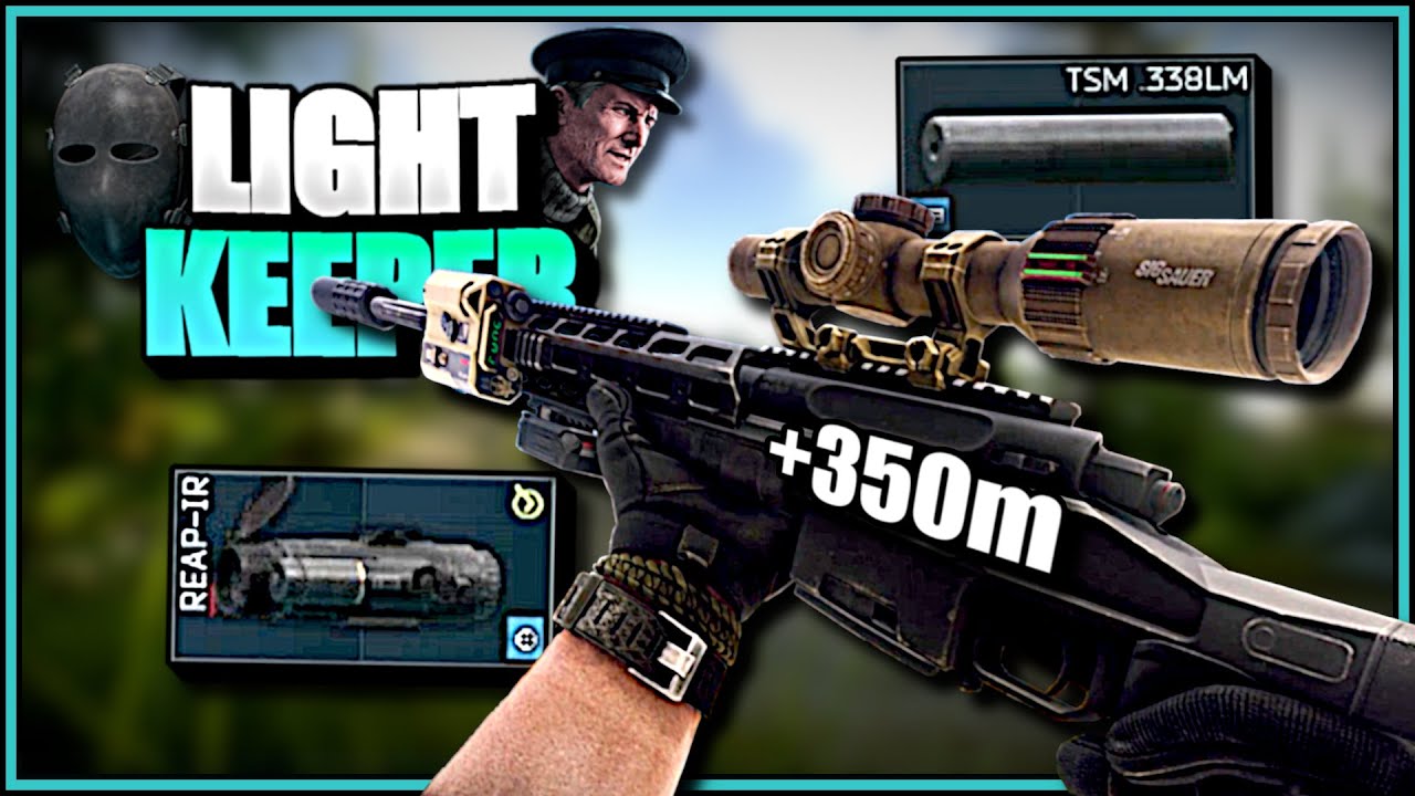 T-5000 Long Range Sniping and REAP-IR Plant - Tarkov PvE (Lightkeeper Questing)