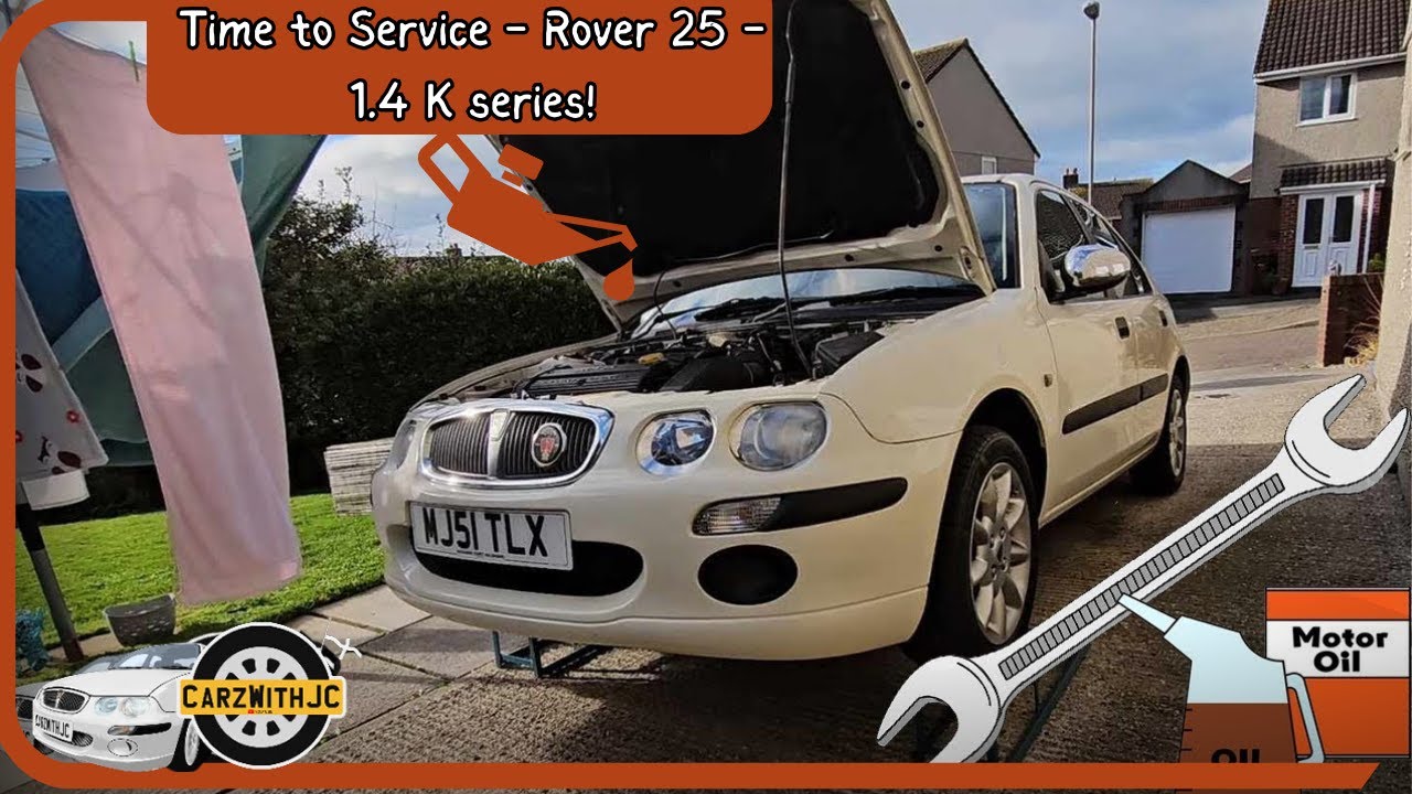 Time to Service - Michael Jackson the Rover 25 - 1.4 K series!
