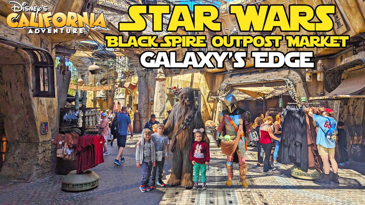 Explore Black Spire Outpost Market | Star Wars: Galaxy's Edge | Disneyland (June 2025) [4K]
