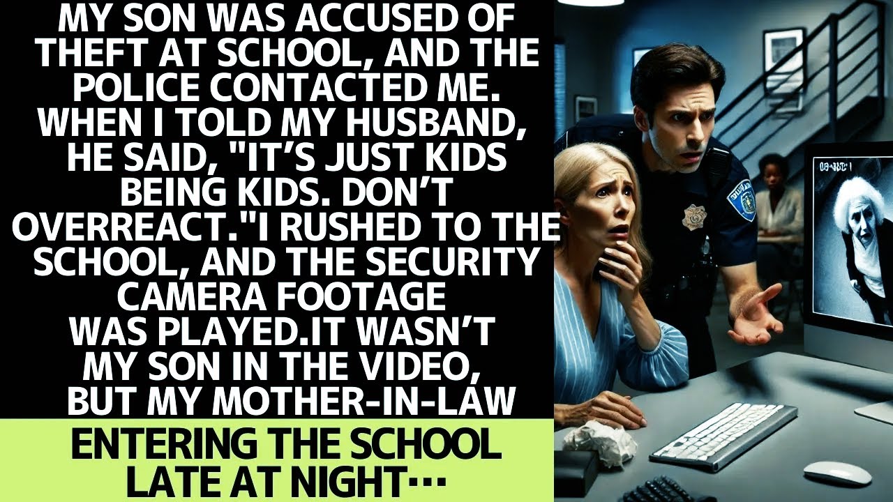 MY SON WAS ACCUSED OF THEFT, BUT THE SECURITY FOOTAGE REVEALED MY MOTHER IN LAW