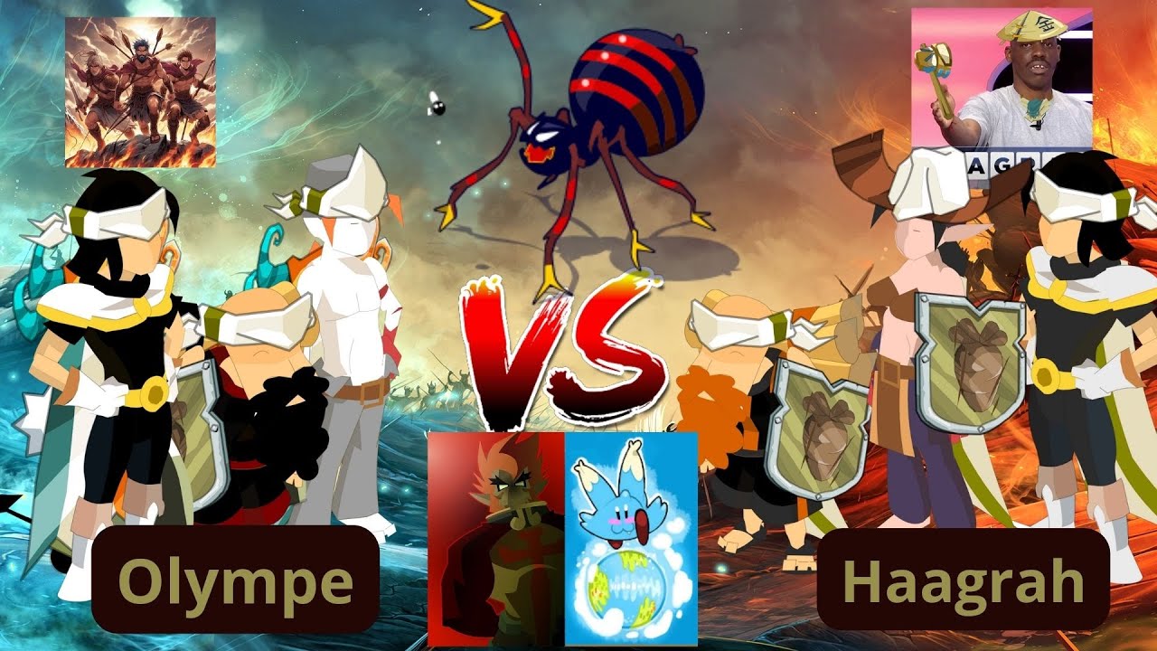 MAIS QU'EST CE QU'ELLE BR4NL3 ?! Olympe vs Haagrah【Dofus Rétro PvP Tournoi】