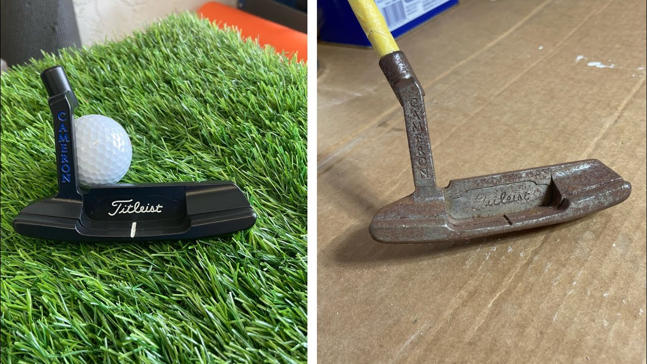 Scotty Cameron Newport two full restoration and Cerakote finish