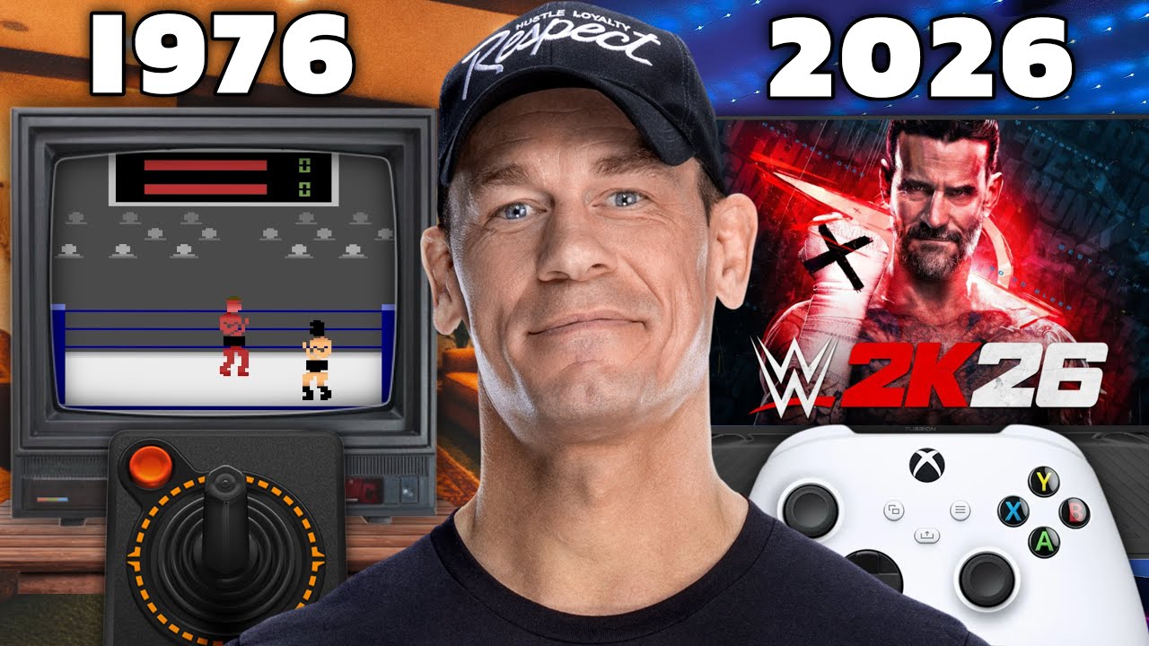 I Played 50 Years Of WWE Games!