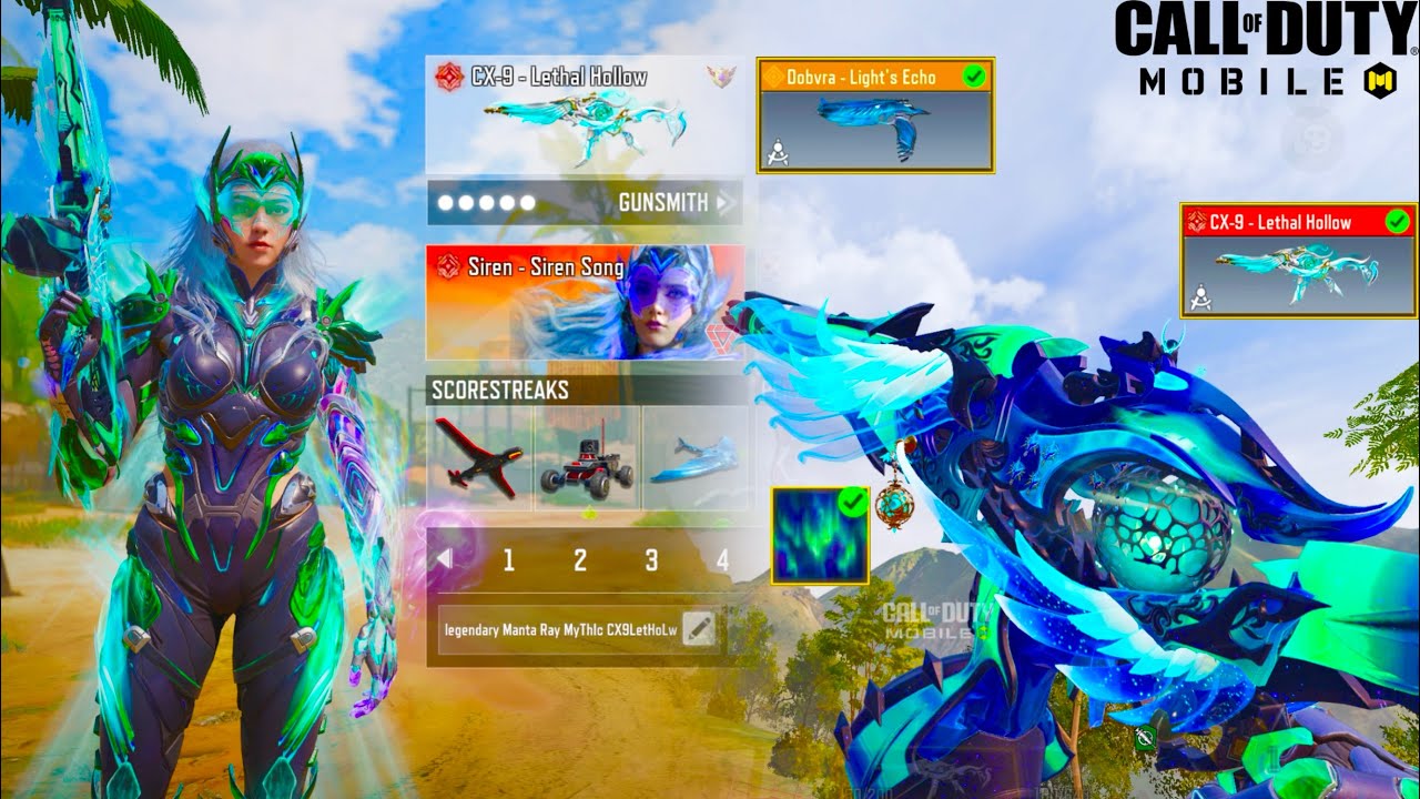 Mythic CX-9 - Lethal Hollow hits different with Dream Aurora Camo to drop insane CODM SND & HP Clips